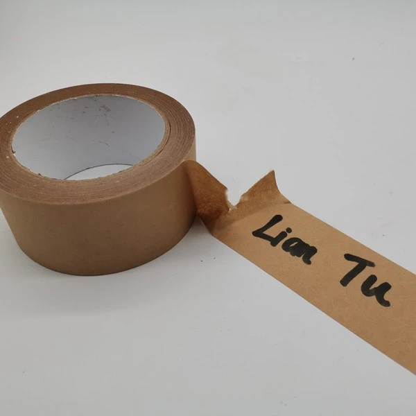 FSC Writable Self-adhesive Kraft Paper Tape For Carton Sealing And Packing